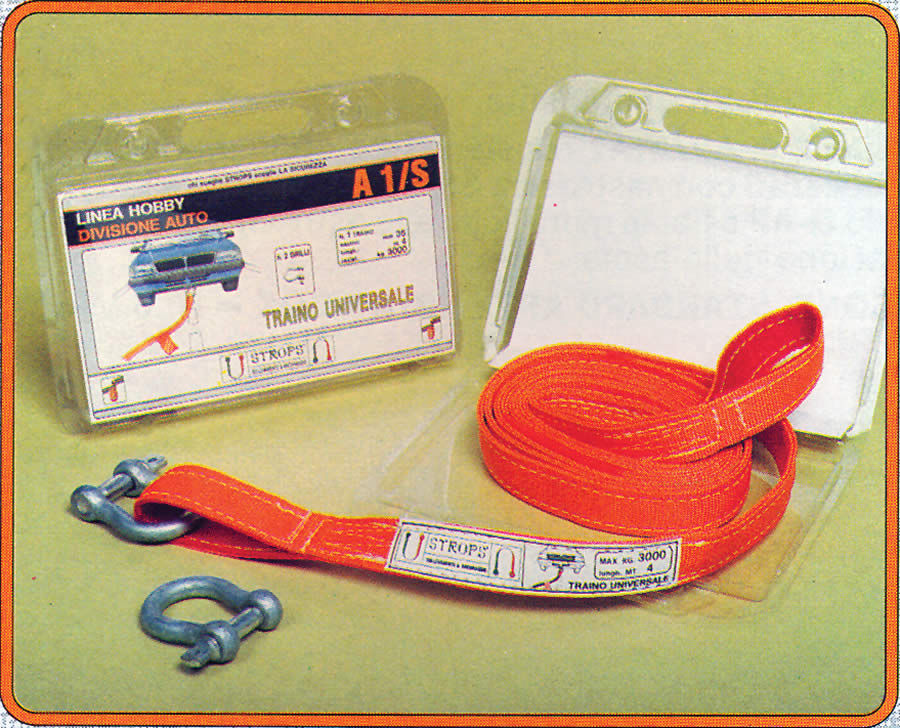 Cavo di traino per automezzi e fuoristrada